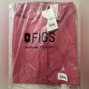 XS PINK FIGS RAFAELA TOP